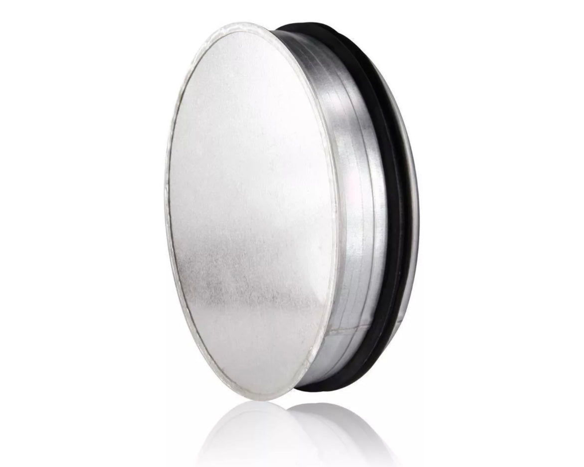 Enddeckel für Wickelfalzrohr mit Dichtung - SÜD AIR