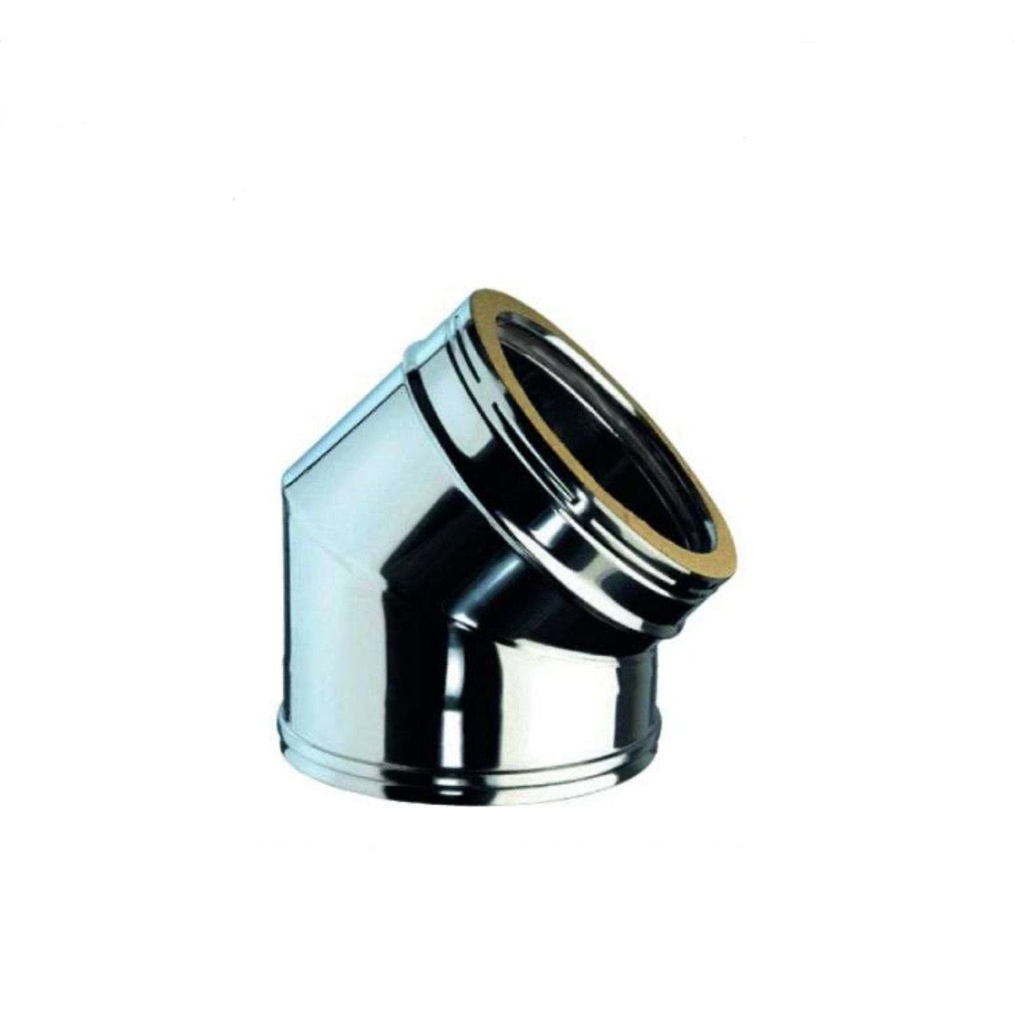 Bogen 45° für doppelwandiges Rohr - SÜD AIR