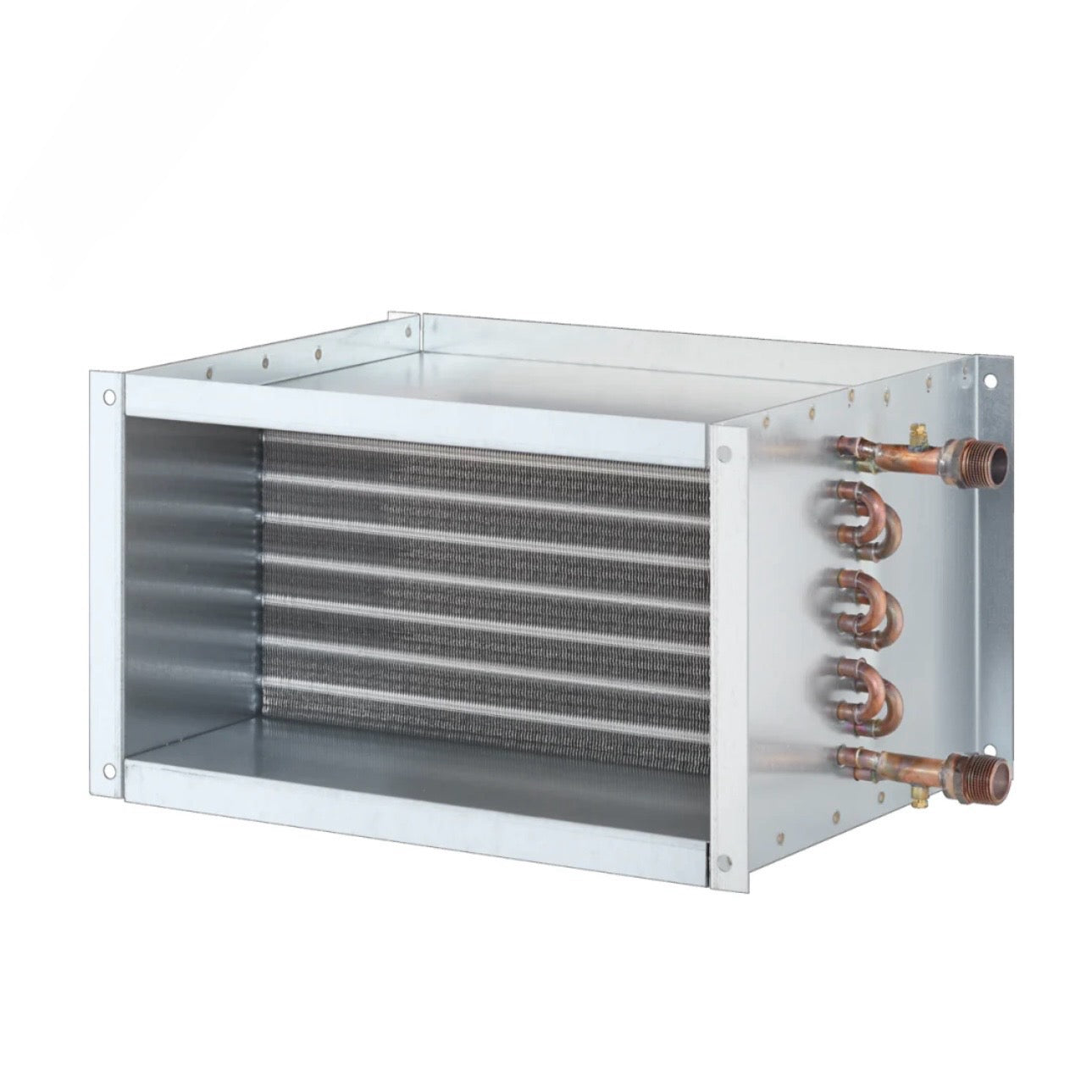 Warmwasser Heizregister Kanalform