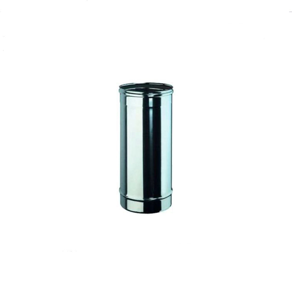 einwandiges Edelstahl Rohr, Länge: 500 mm - SÜD AIR