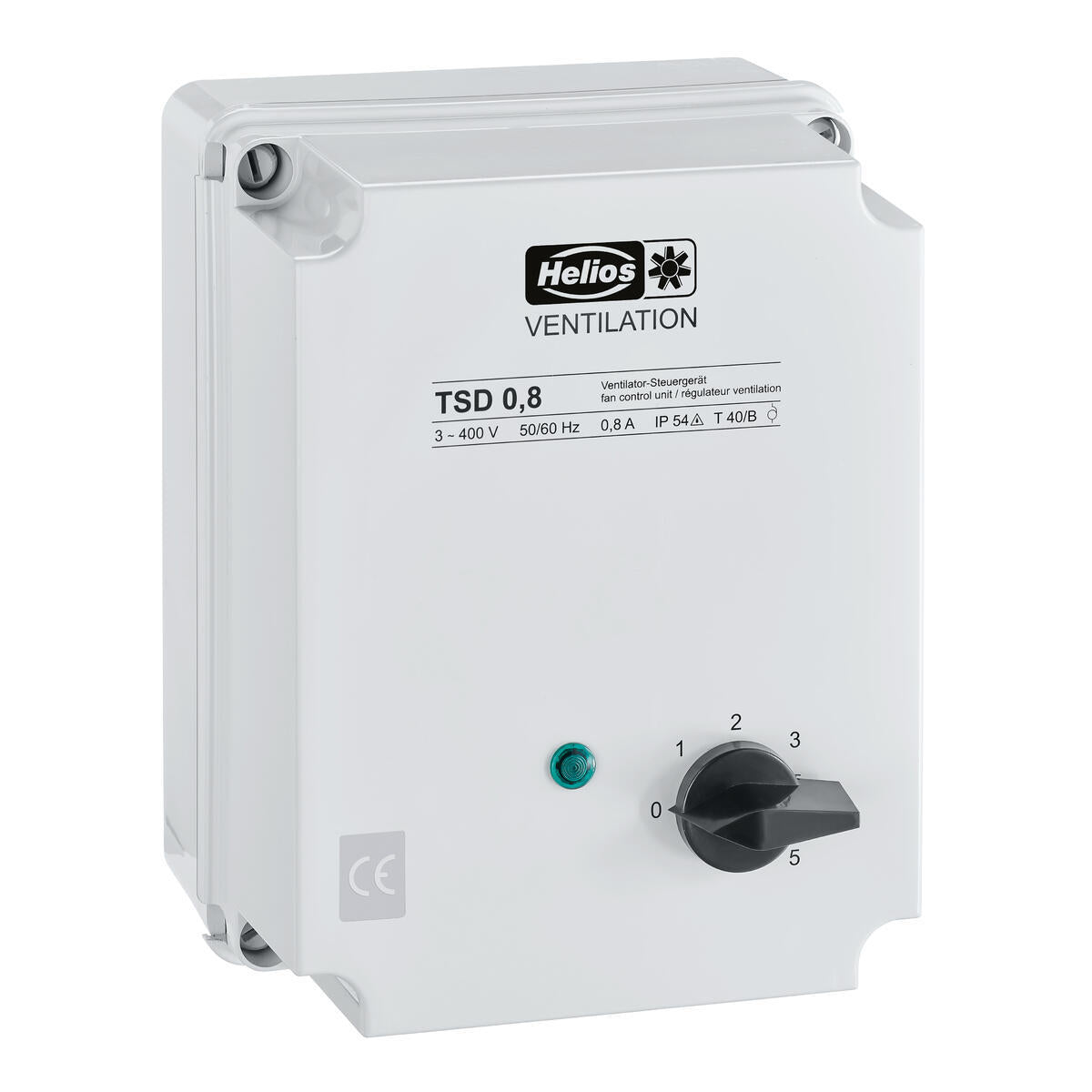 Trafo-Drehzahlsteller Helios TSD 400V - SÜD AIR