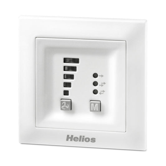 Stufenregler für Helios Lüfter KWL 45 BEU 5-Stuf.3-Betriebsarten m.LED UP-Version - SÜD AIR